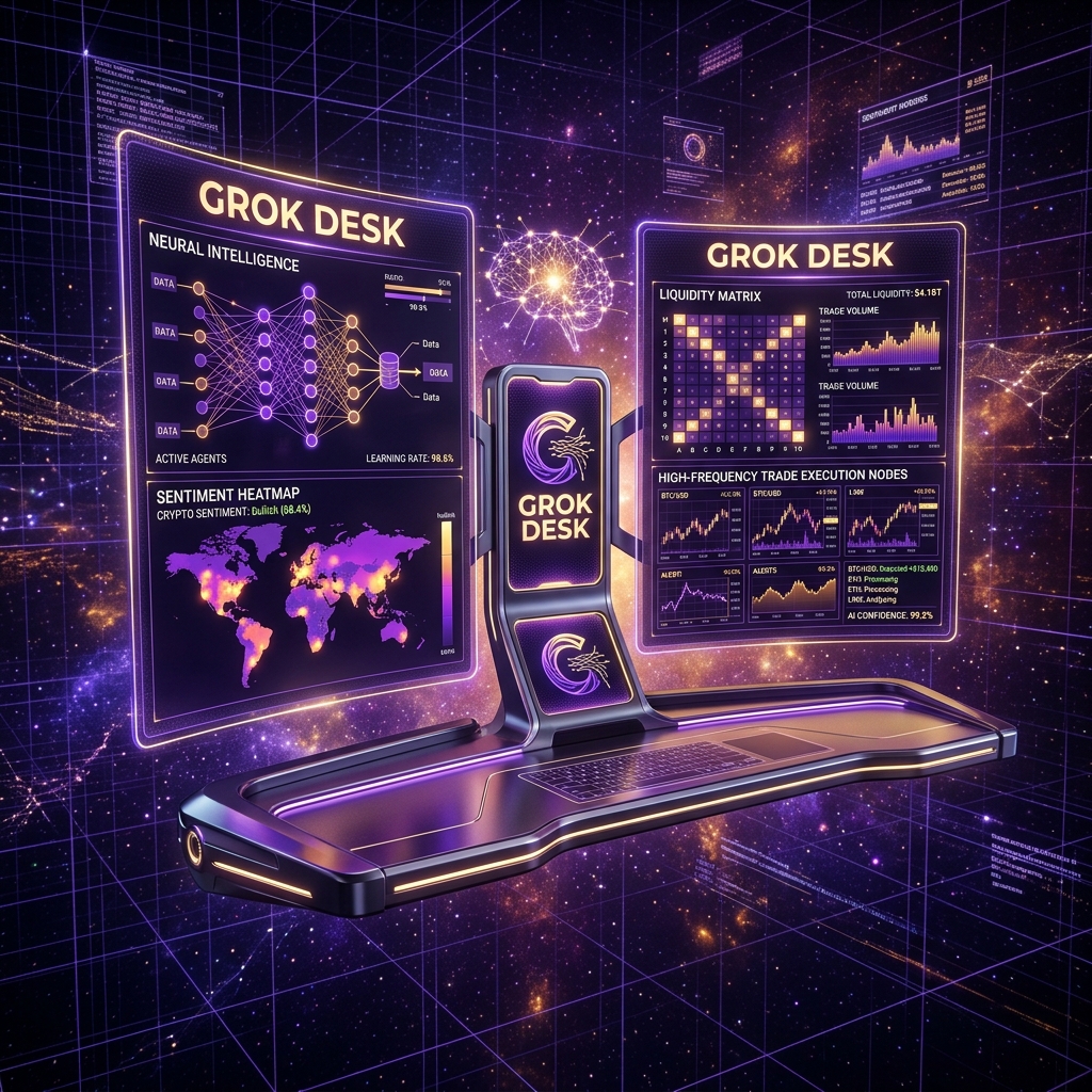 Grok Desk preview